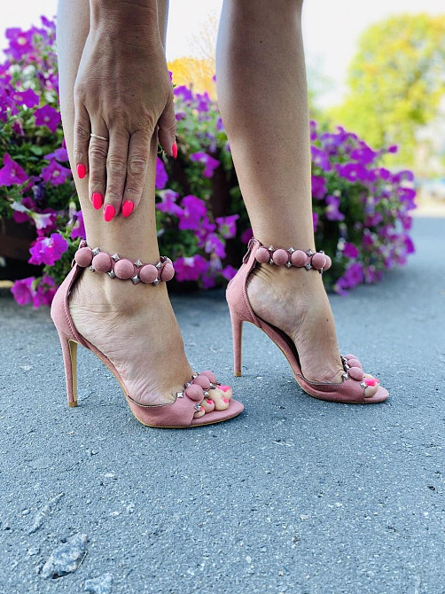 Seastar Босоніжки жіночі SEASTAR пудра (літо, еко-замша) (955) лише 40р. Коломыя - изображение 5