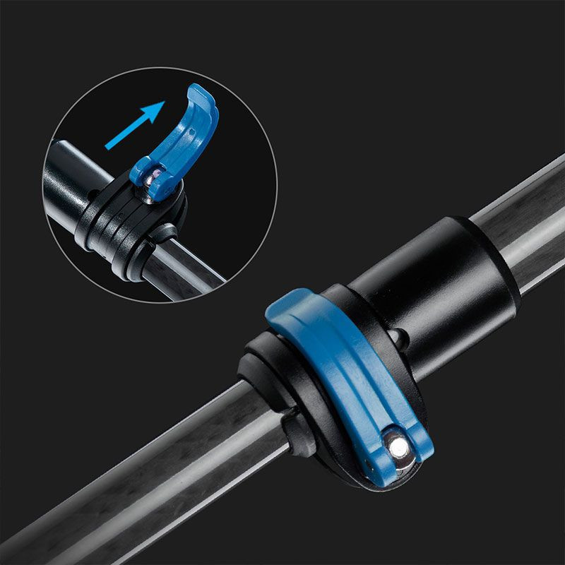 Трекінгова палиця Naturehike ST07 NH18D010-Z, 115-135 см, блакитна Рівне - фото 4