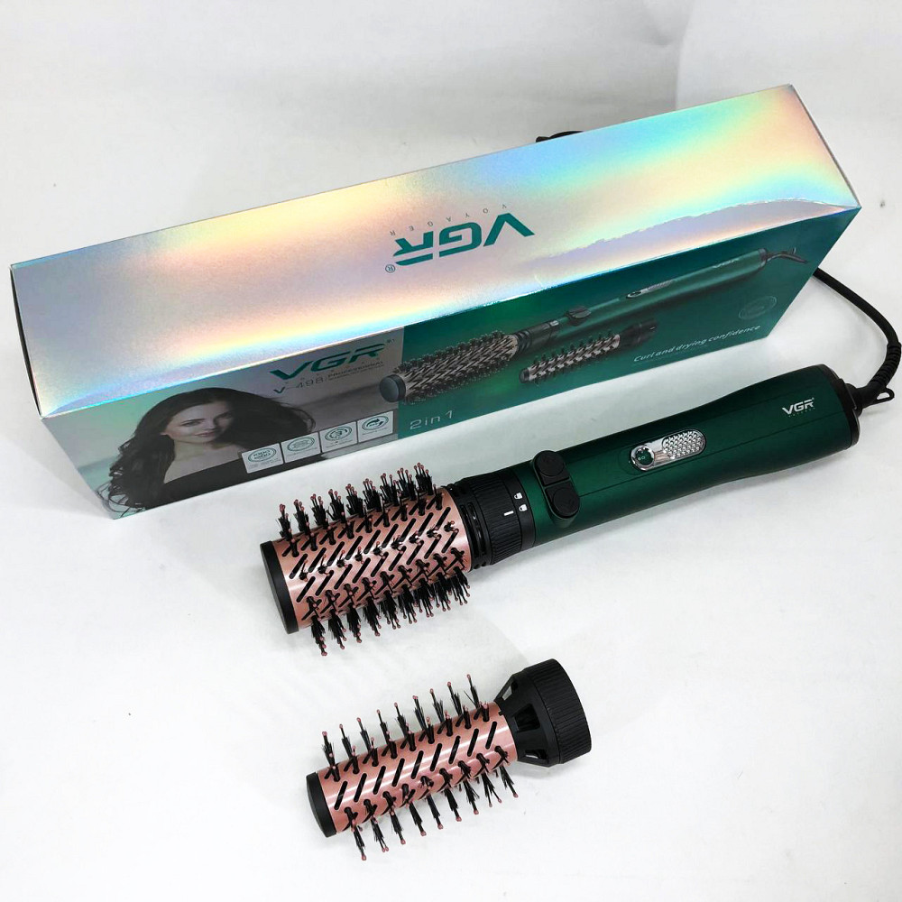 Фен гребінець для укладання локонів VGR, Фен з холодним повітрям для укладання стайлер NK-57 Івано-Франківськ - фото 8