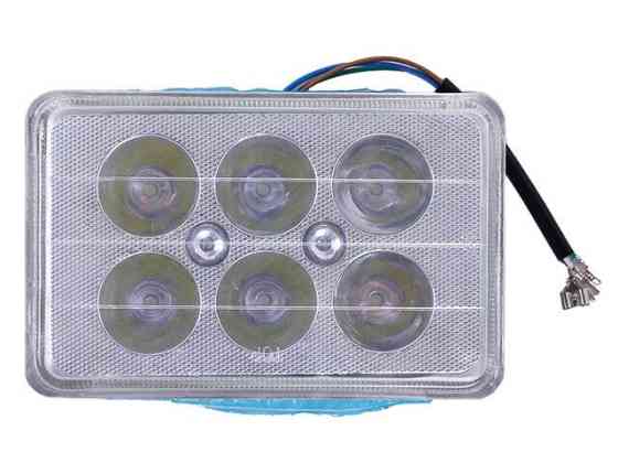 Фари квадратна передня частина 6-Лед 165*105 мм Мукачево