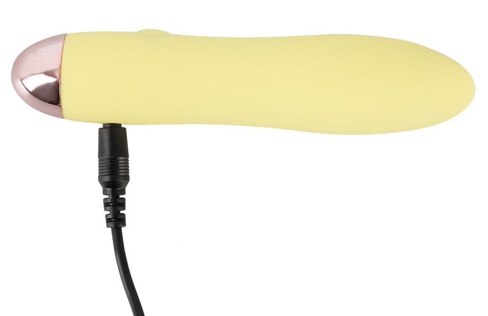 Желтый мини-вибратор Cuties Mini Vibrator с 7 различными вибрационными режимами Sex Aura Киев - изображение 5