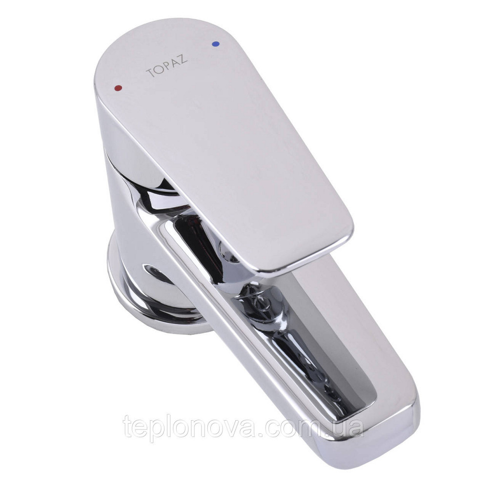 Змішувач для умивальника TOPAZ CAPRI TCA-15206-H43 гігієн. з стоп-лійкою, вбудований клапан, D35 Чернівці - фото 4