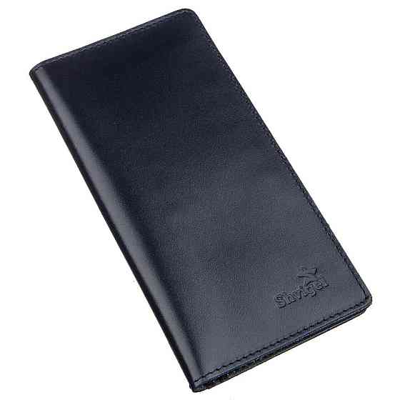 Вертикальне портмоне SHVIGEL 13993 Синє Київ