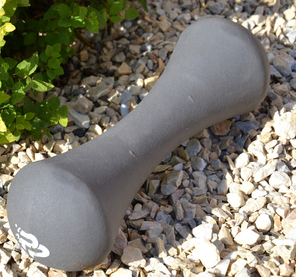 Гантель неопренова PowerPlay 4126 Spartacus 5 кг. Сіра (1шт.) Каменское - изображение 6