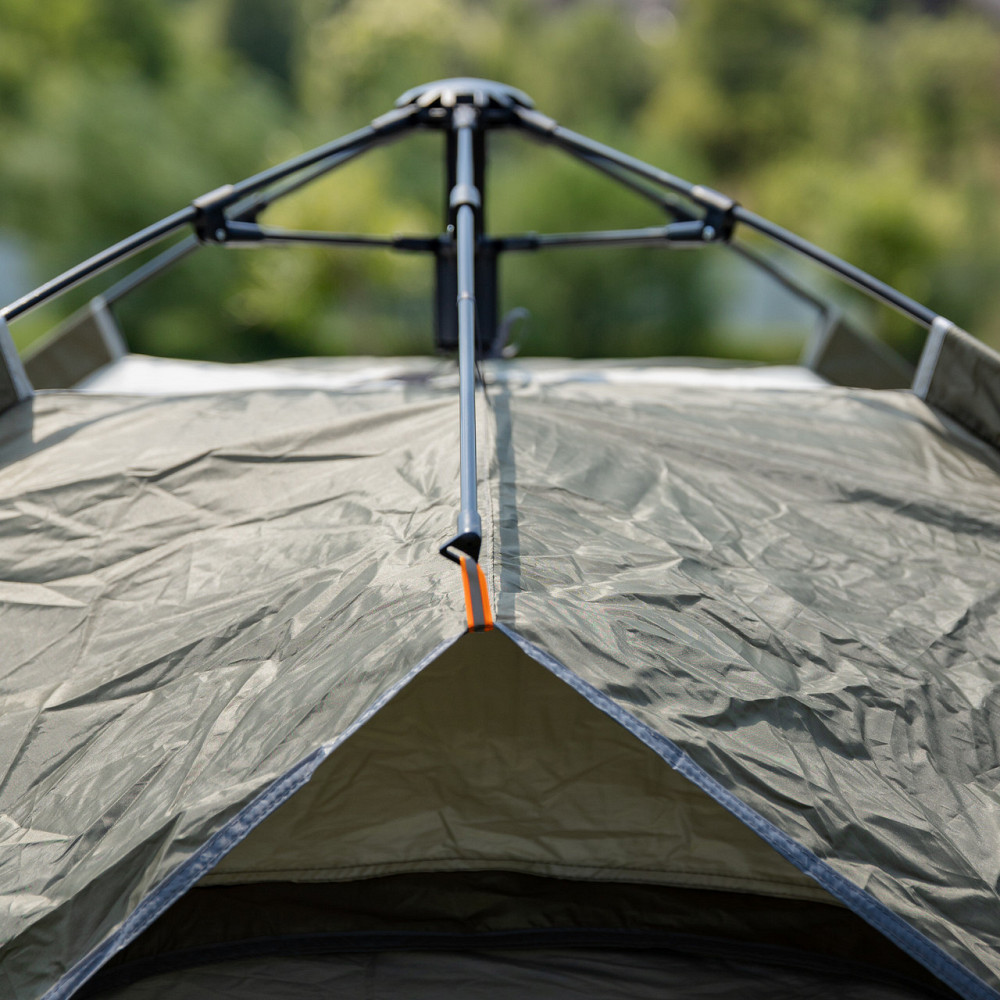 Lugi Намет автоматичний тримісний 2*2 (м) кемпінговий туристичний LU-0016GR Хакі Коломыя - изображение 7