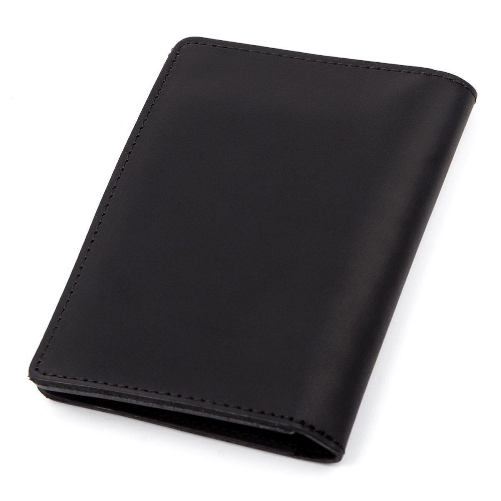 Обложка для автодокументов Shvigel 13923 кожаная Черная Киев - изображение 5