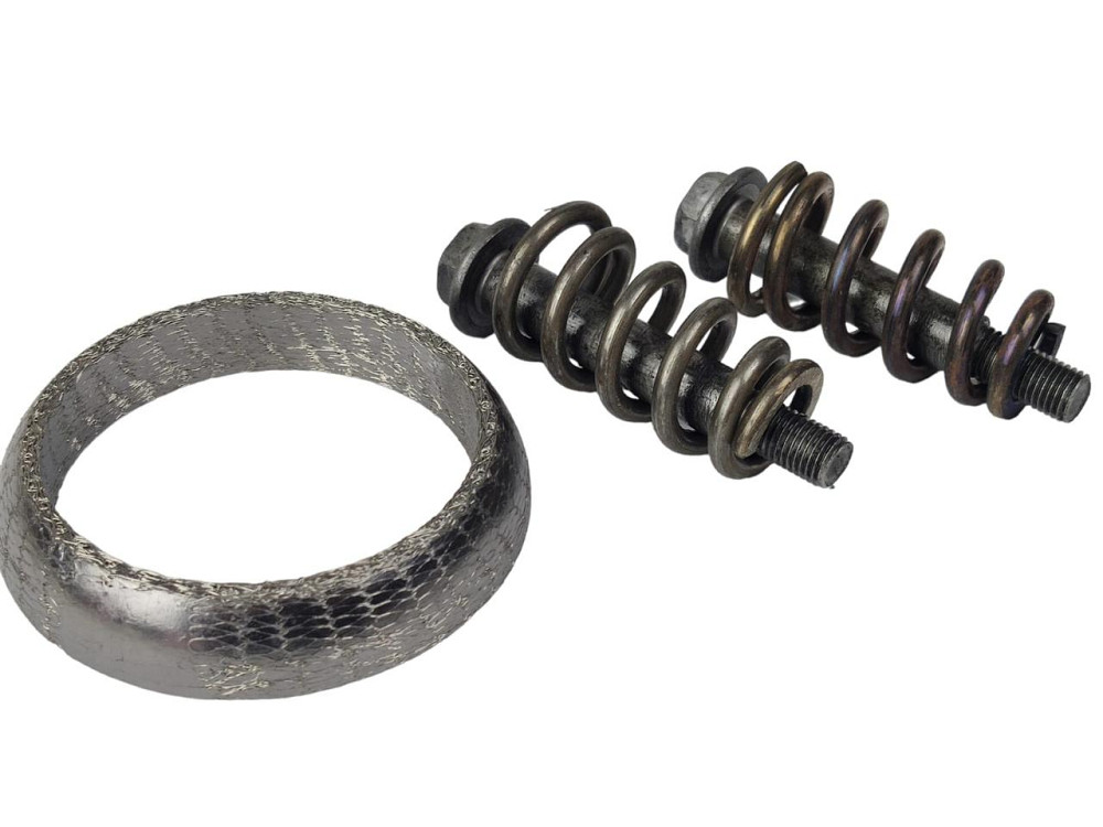 Ремкомплект 2108, 2109, 21099, 2110, 2111, 2112, 2113, 2114, 2115 (1 кольцо, 2 болта, 2 пружины) катализатора Мукачево - изображение 1