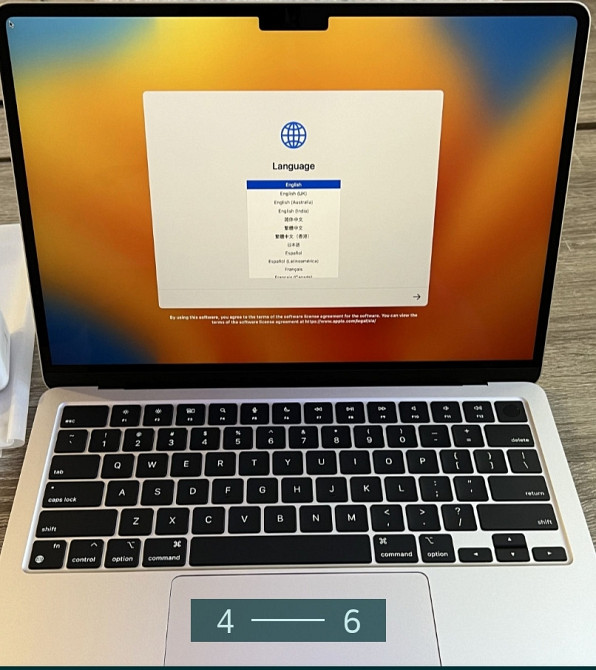 Новый! Ноутбук: Apple MacBook Air M2 13.6 Київ - фото 2
