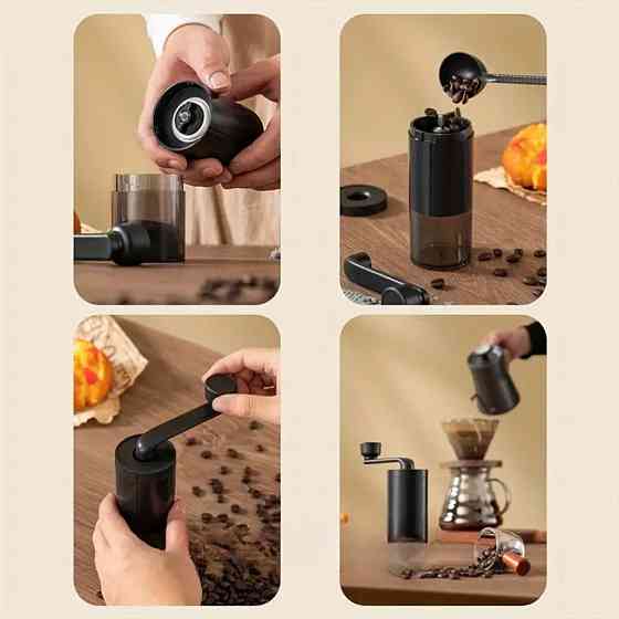 Кавомолка для кавових зерен механічна,17×6×19 см,LY-941 SBR Київ