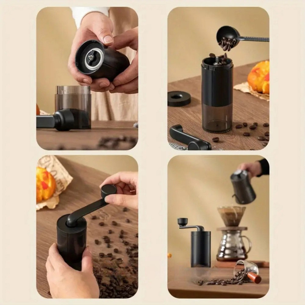 Кавомолка для кавових зерен механічна,17×6×19 см,LY-941 SBR Київ - фото 4