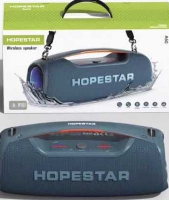 Bluetooth колонка HOPESTAR A60 100W с микрофоном. Харьков - изображение 3