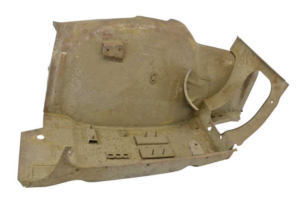 Кожух колеса Патриот с 2008 г.в. (брызговик) правый метал. / 3163-8403260-10 (3163-8403258 переднего Мукачево - изображение 1