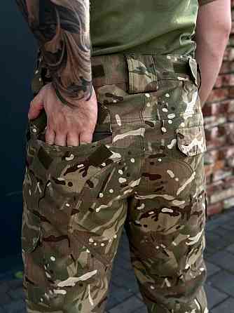 Мужские летние тактические штаны мультикам рип-стоп, армейские боевые штурмовые военные ЗСУ Львов