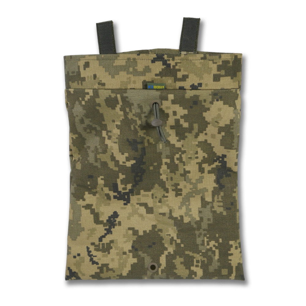 Сумка сброса пустых магазинов (до 8 шт.) KIBORG XL Pixel.Тактический подсумок под сброс рулонный Киев - изображение 4