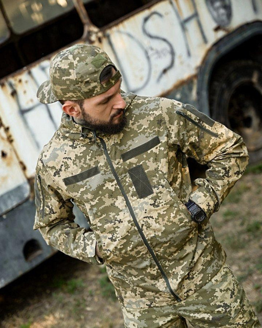 Тактическая куртка  field пиксель Одесса - изображение 2