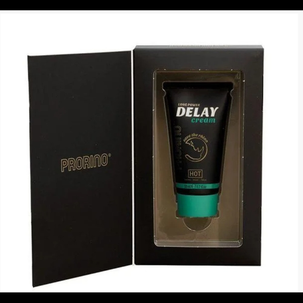 Крем пролонгатор для мужчин HOT Prorino Delay Cream, 50 мл Sex Aura Киев - изображение 3