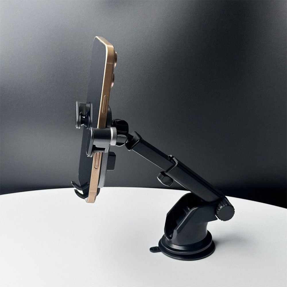 Автодержатель для телефона с БЗУ WUW-Z30 Black Киев - изображение 6