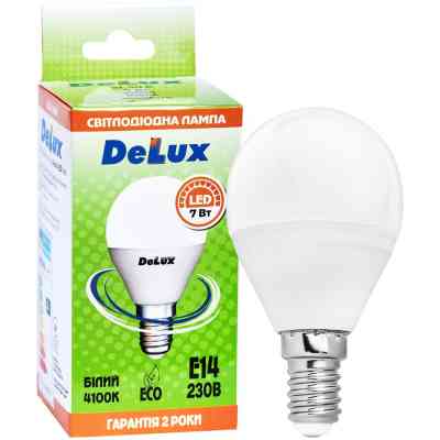 Лампочка Delux BL50P 7Вт 4100K 220В E14 (90011758) Вінниця