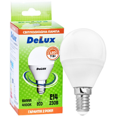 Лампочка Delux BL50P 7Вт 4100K 220В E14 (90011758) Вінниця - фото 2