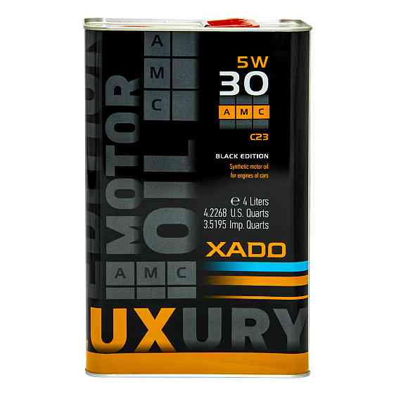 Моторное масло Xado Atomic Oil AMC Black Edition 5W-30 4л Львов