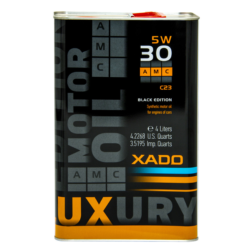 Моторное масло Xado Atomic Oil AMC Black Edition 5W-30 4л Львов - изображение 1