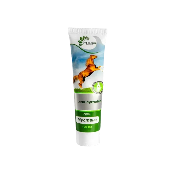 Гель для лошадей Мустанг для суставов 100 мл Винница