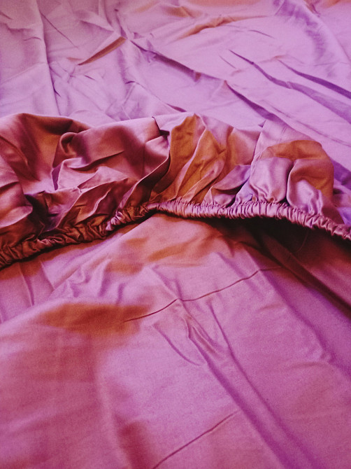 Простиня сатин на резинці в асортименті Київ - фото 2