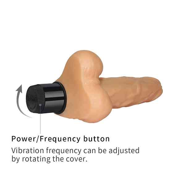 Реалистичный вибратор - Xtreme Feel Vibrator Flesh 8