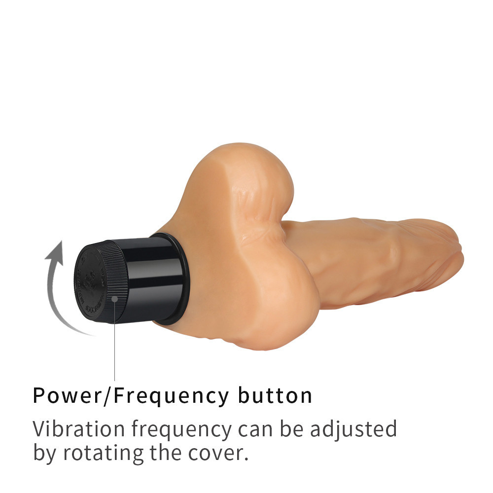 Реалистичный вибратор - Xtreme Feel Vibrator Flesh 8
