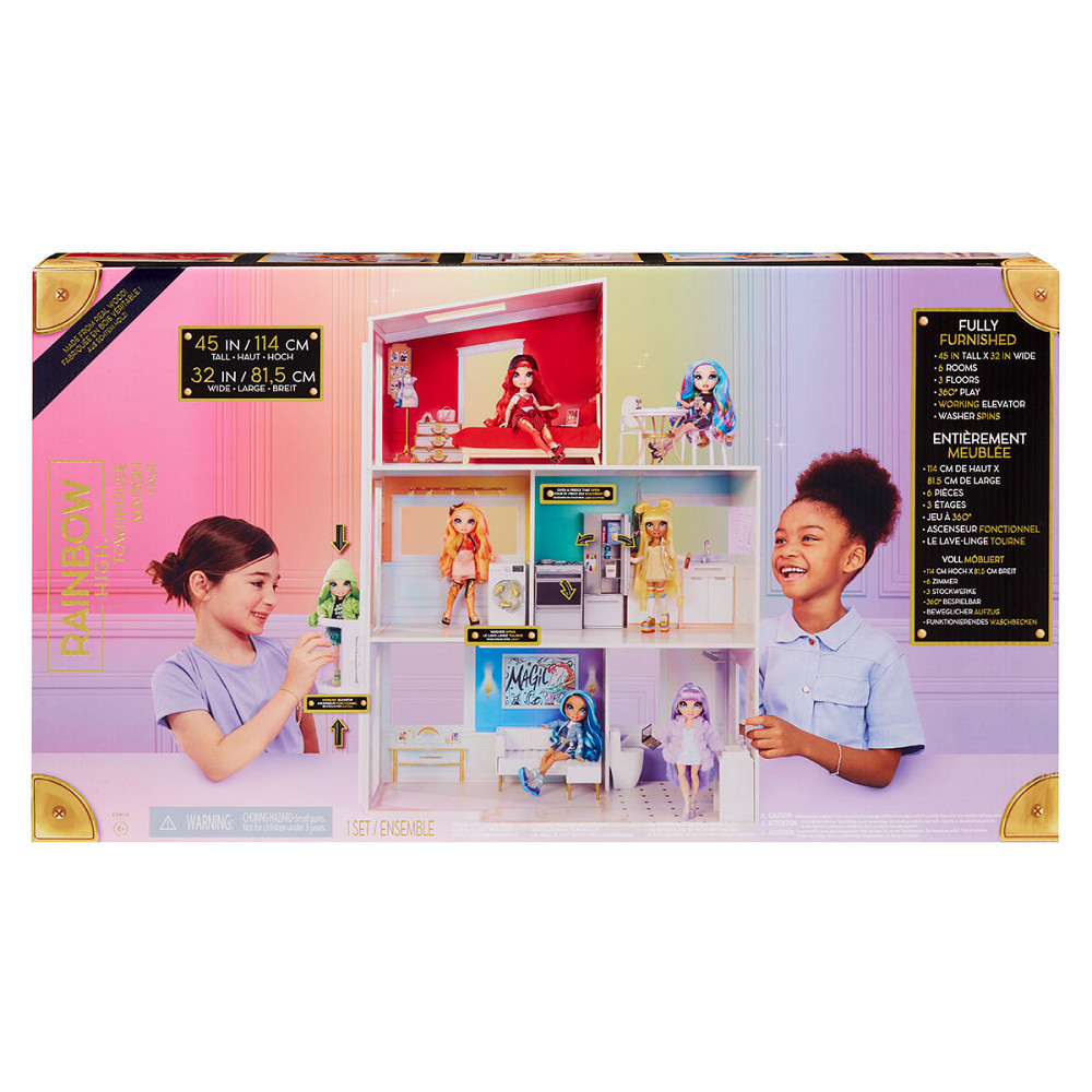 Ігровий набір Rainbow High – Веселковий таунхаус Дніпро - фото 8