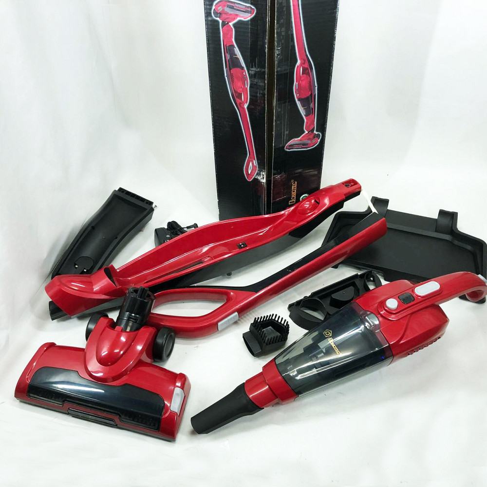 Вертикальный пылесос для сухой уборки Domotec, Вертикальный пылесос с подсветкой зоны уборки KO-68 Львов - изображение 6