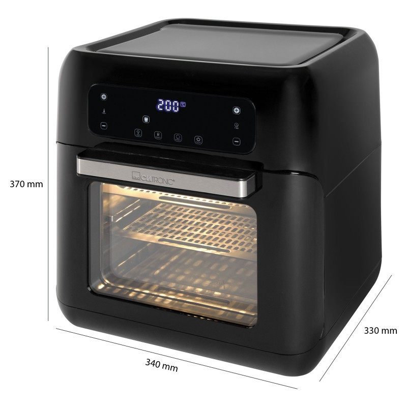 Аэрофритюрница мультипечь без жира 11 литров 9 автоматических программ Clatronic FR (3747) Нововолынск - изображение 9