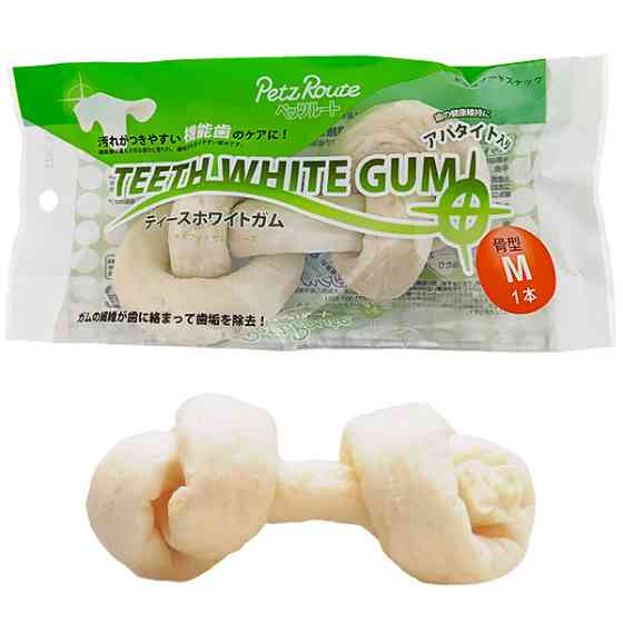 Petz Route Teeth White Gum ПЕТС РУТ КІСТКА ДЛЯ ЧИЩЕННЯ ЗУБІВ жувальні ласощі для собак Київ