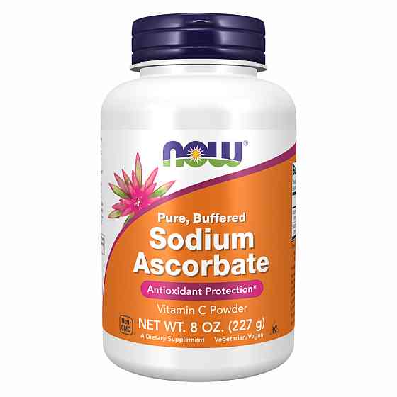 Аскорбат натрия Now Foods Sodium Ascorbate 227g Киев
