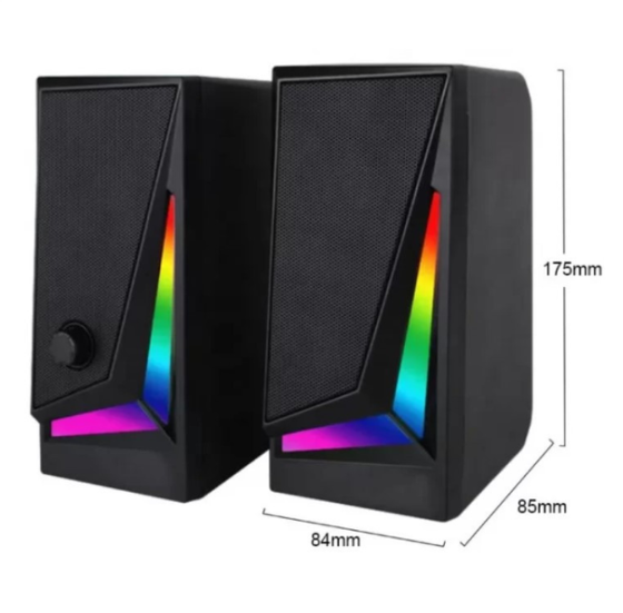 Колонки компьютерные Music Dj MJ-100A RGB 8864 Днепр