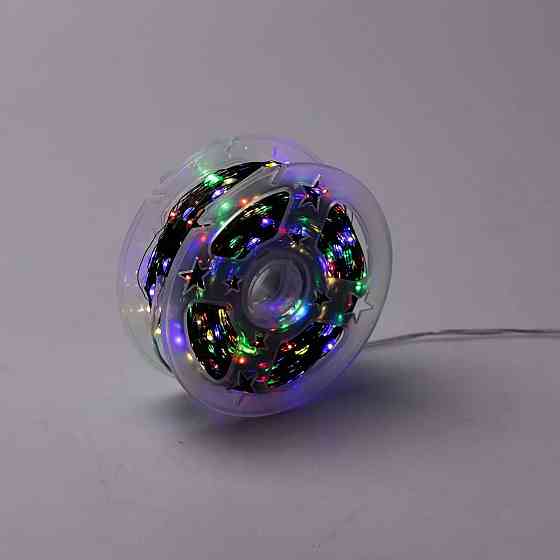 Гірлянда роса на пульті 100 метрів на 1000 led світлодіодів крапля на зеленому дроті мультиколор 1000L100MGML Коломия