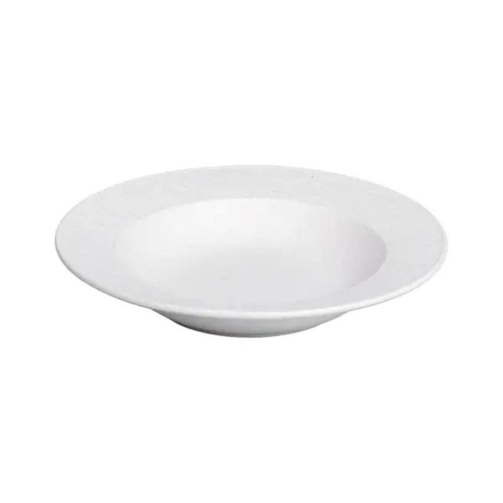 Yiwu Тарілка супова порцелянова 23 см біла HP-7-724 Киев - изображение 3
