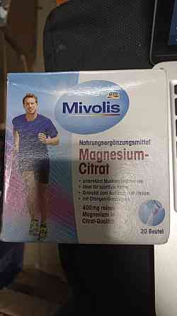 Цитрат магнію Mivolis Magnesium-Citrat, Granulat 20 Btl., 120 g Nahrungsergänzungsmittel Львів