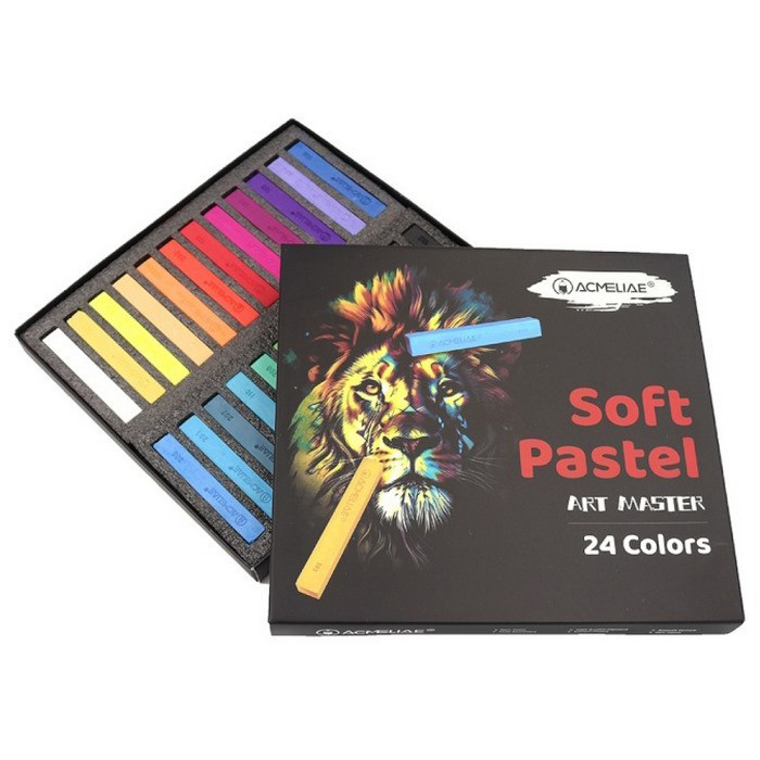 Набір м'якої пастелі "Acmeliae" SPC-24 в наборі 24 штуки Вінниця - фото 1