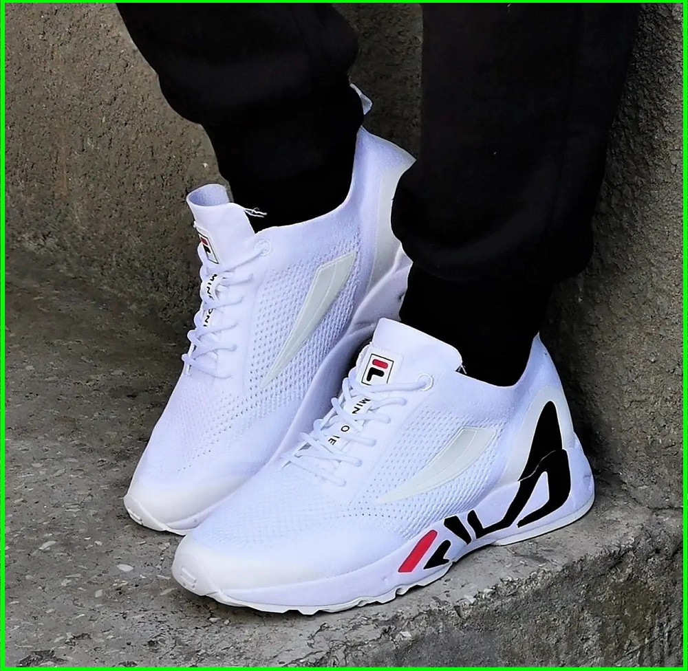 Кросівки FILA Білі Жіночі Філа Тканинні (розміри: 41,42,43) Дніпро - фото 6