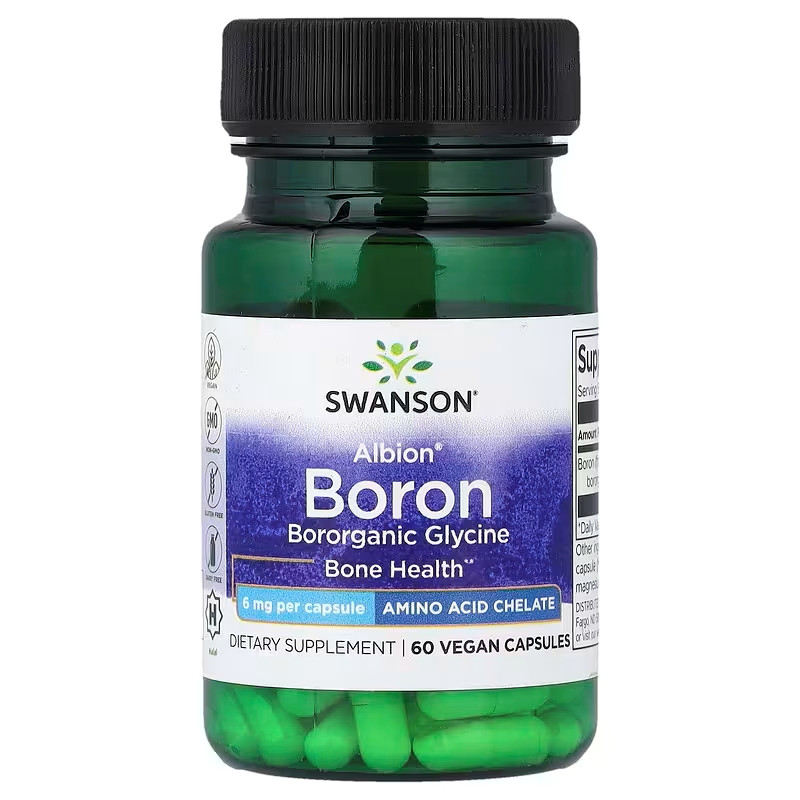 Albion Boron Bororganic Glycine 6 mg 60Caps Луцк - изображение 1