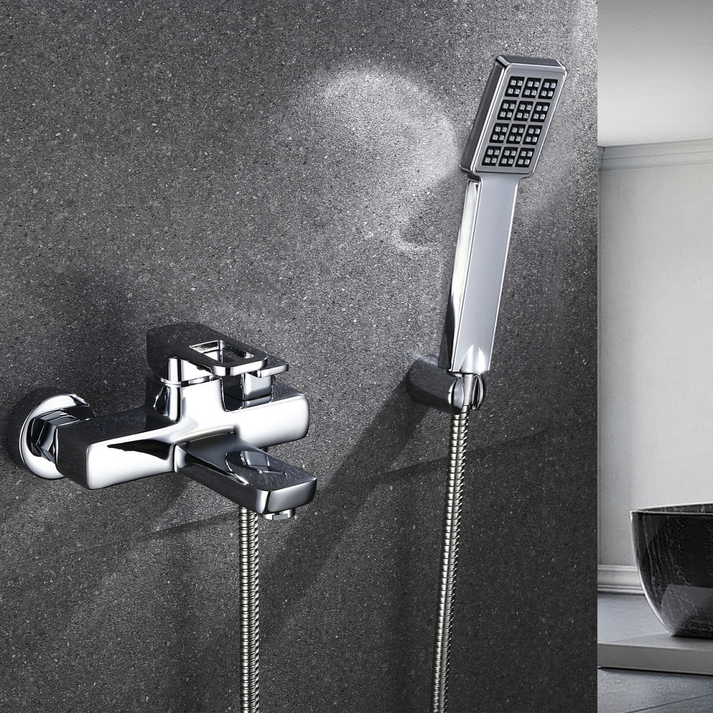 Змішувач для ванни Lidz Wawel 006 (з душовим гарнітуром) (k35) LDWAW006CRM45388 Chrome Київ - фото 7