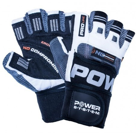 Рукавички для фітнесу Power System PS-2700 No Compromise Grey/White XL Кам'янське - фото 1