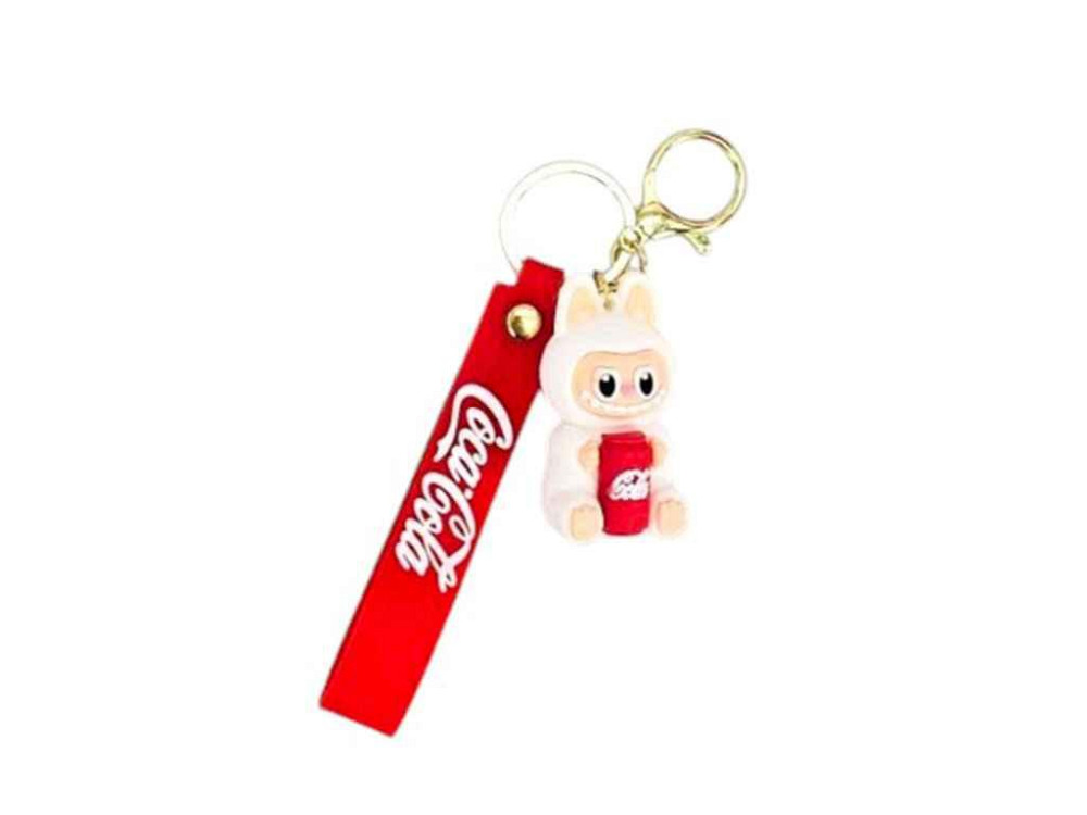 Брелок Лабубу 7см гума Coca Cola арт.712592/1 ТМ SEZON Київ - фото 1