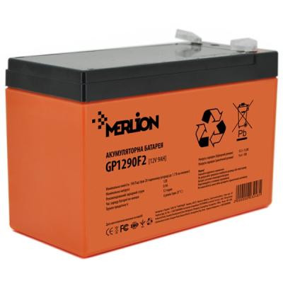 Батарея до ДБЖ Merlion 12V-9Ah PREMIUM (GP1290F2PREMIUM) Вінниця - фото 1
