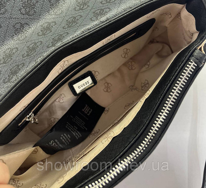 Женская сумочка на плечо Guess (813019) grey Киев - изображение 4