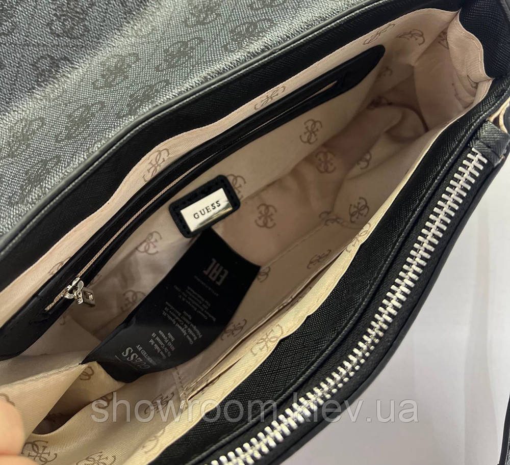 Жіноча сумочка на плече Guess (813019) grey Київ - фото 4