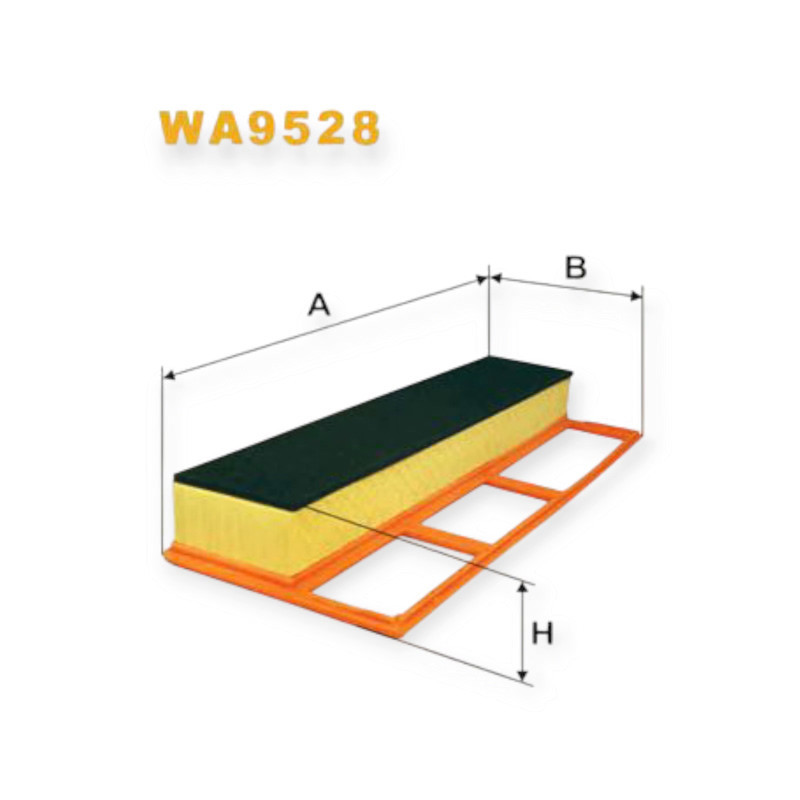 Фільтр Фіат Добло 1.3JTD 01- повітряний Мукачево - фото 1