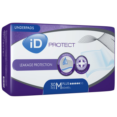 Пелюшки для малюків ID Plus 60x60 30 шт (5411416047889) Вінниця - фото 2