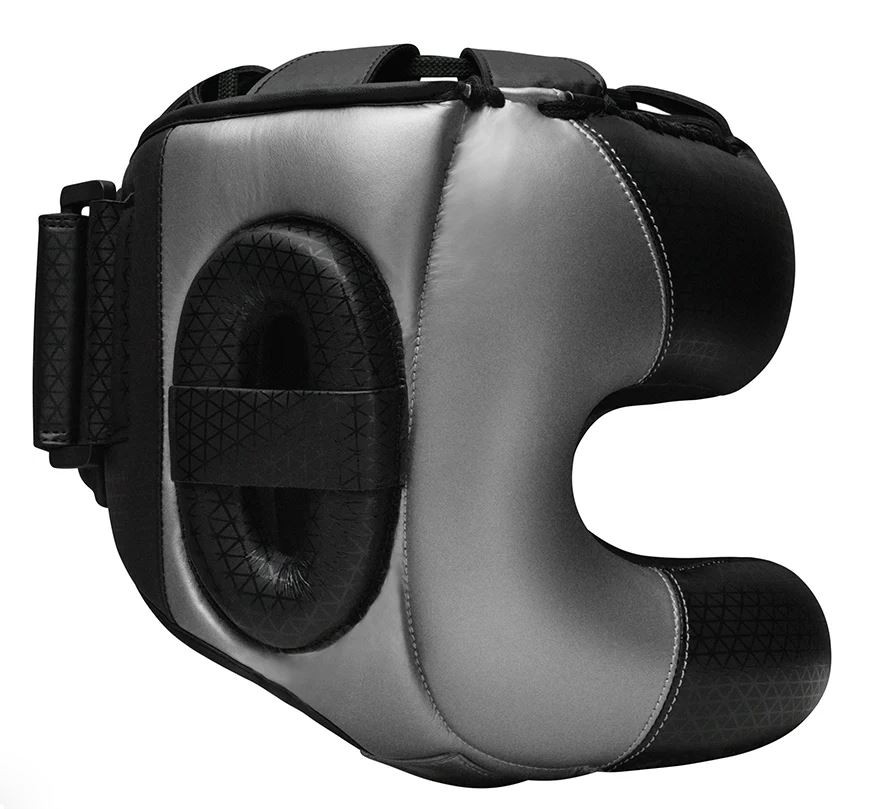 Боксерський шолом з бампером RDX L2 Mark Pro Silver M Кам'янське - фото 2